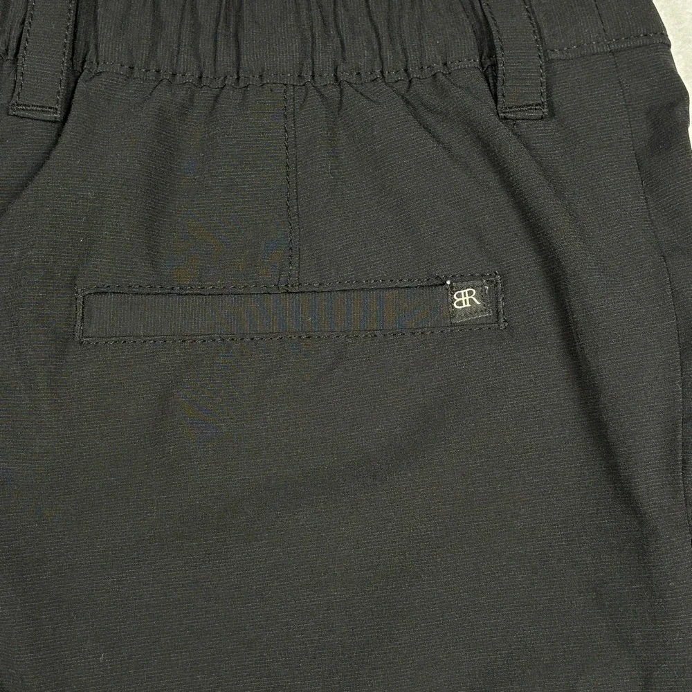 Banana Republic Mens 34 Black Performance Tech Shorts Hiking Golf Gorpcore READ